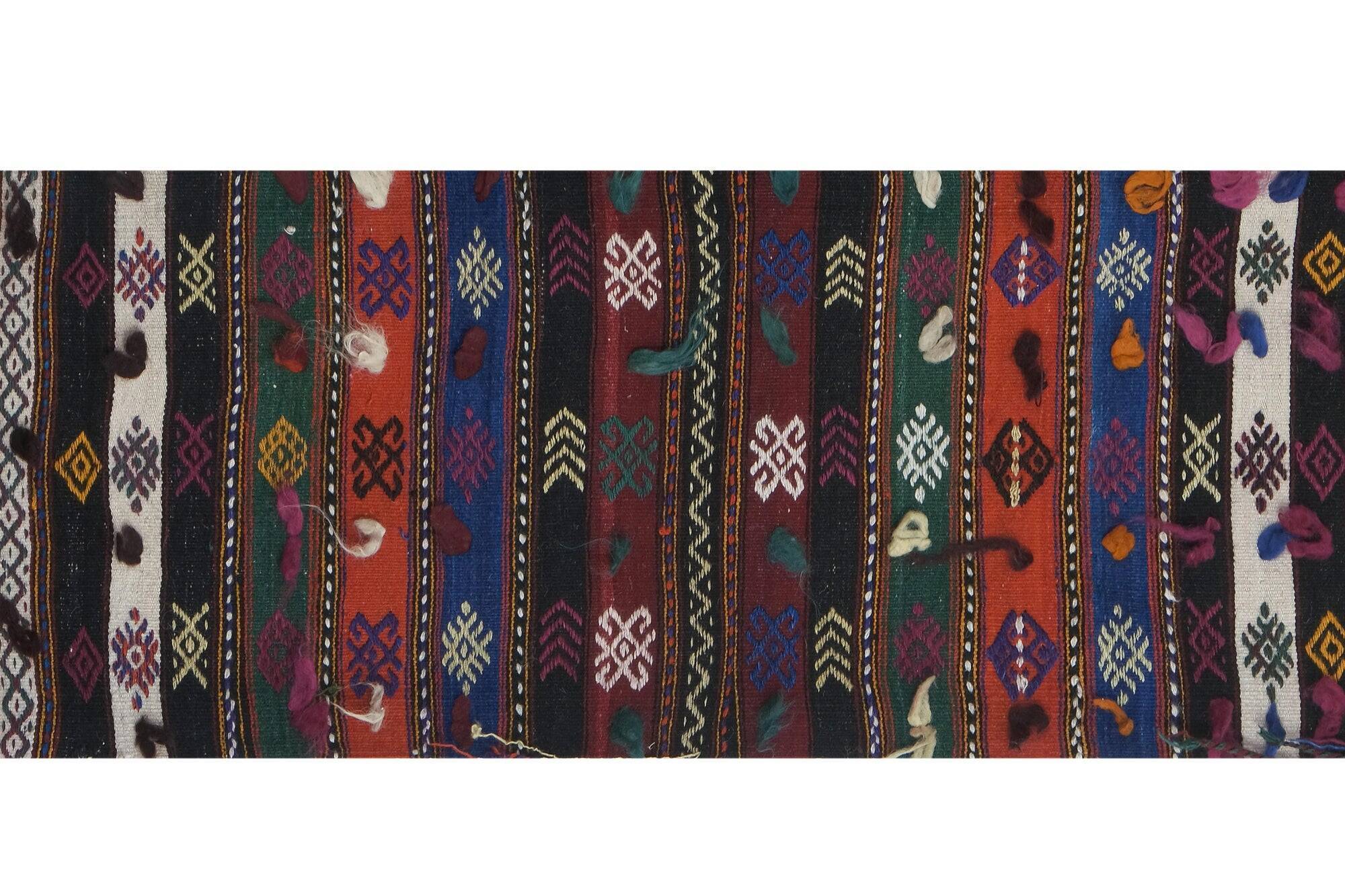 Tapis de couloir turc vintage