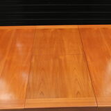 Nathan furniture dining table in 60s teak with butterfly extension