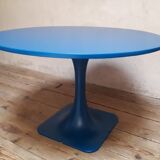Table ronde piétement d'Étienne Fermigier 1970
