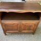 Louis XV buffet in dark oak from the 1930s.