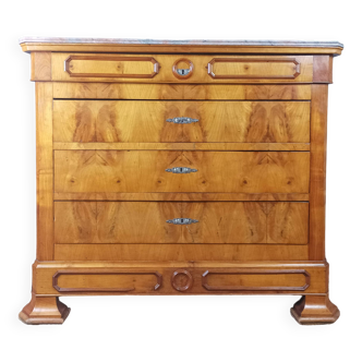 Louis Philippe chest of drawers in cherry wood