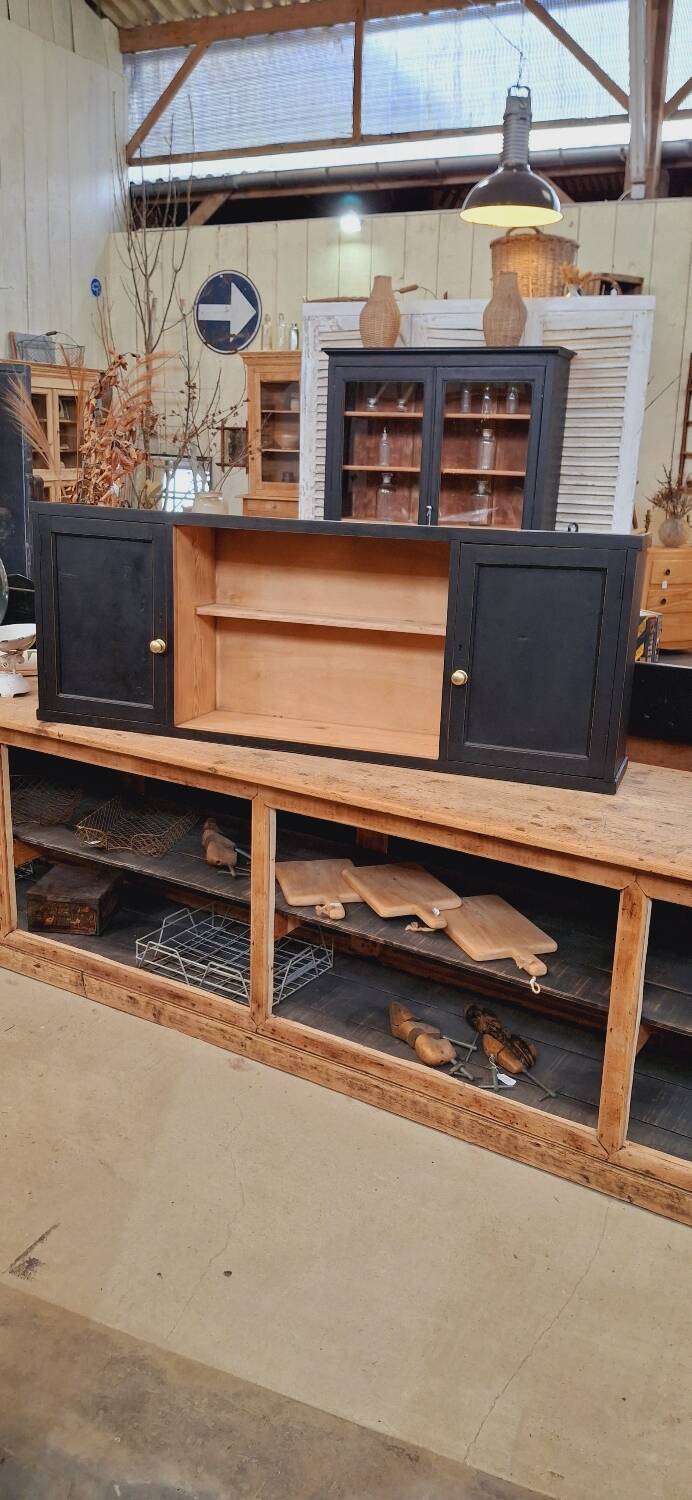 Antique shelf with doors