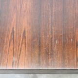 Square teak coffee table by Pierre Guariche for Meurop