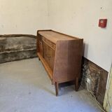 1950s sideboard with display case