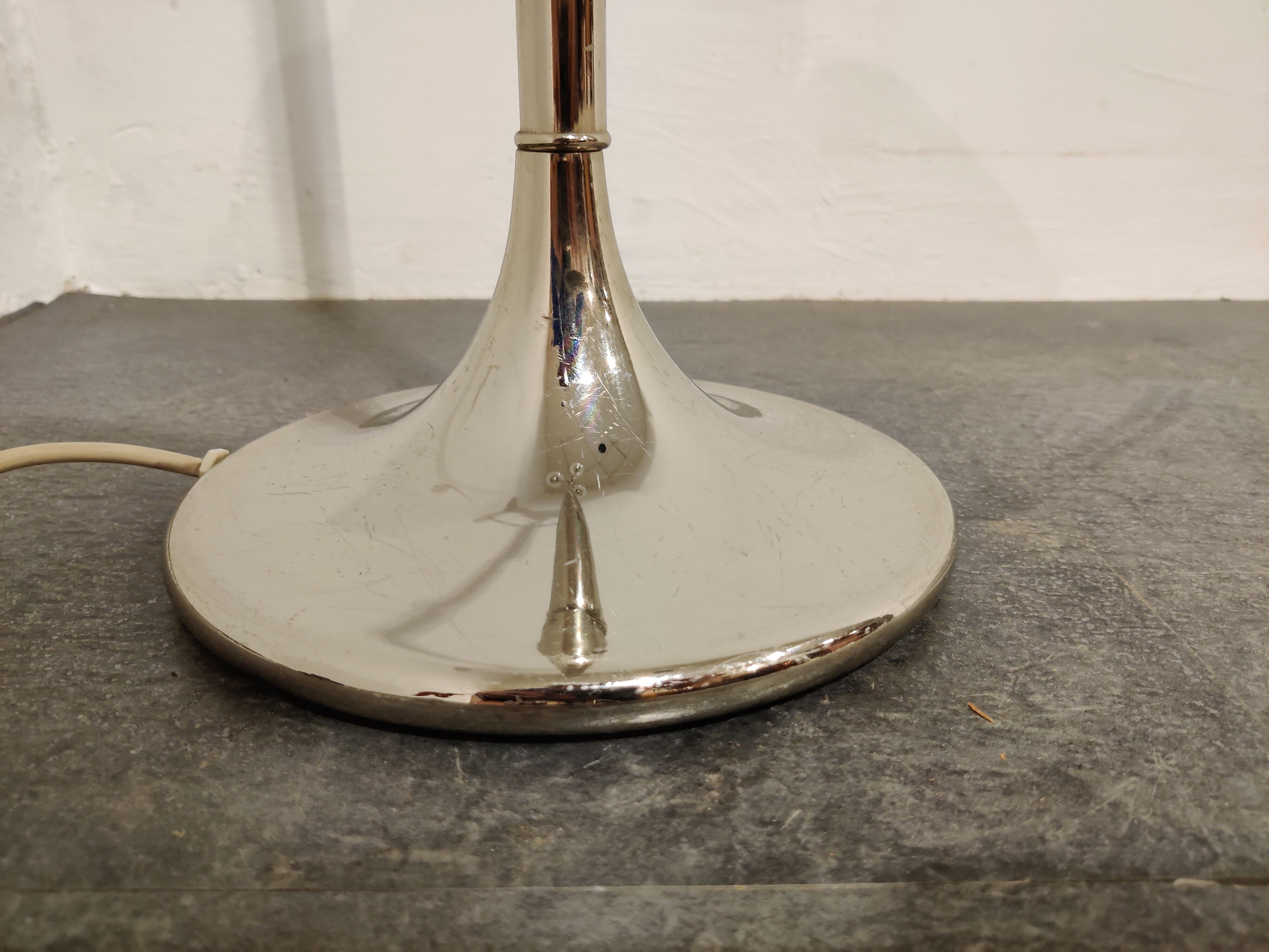 Vintage chrome Sciolari floor lamp, 1970s , Italy