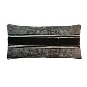 Vintage turkish kilim cushion cover , 30 x 60 cm