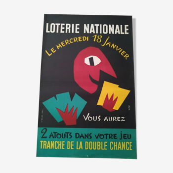 Former Grove National Lottery poster 1955