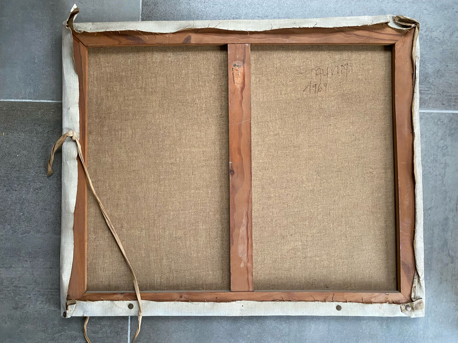 Oil painting The Colonnade