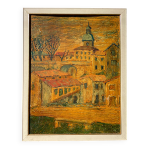 Peinture de paysage de