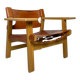 1950s Vintage Oak Spanish Chair by Børge Mogensen for Fredericia