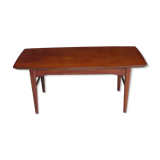 Scandinavian teak coffee table monte and drop, denmark 1960
