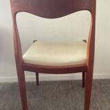 Niels Otto Møller Scandinavian chair in teak