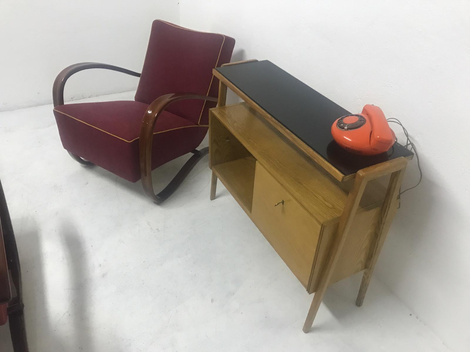 Console vintage eastern block 1960 s Czechoslovakia