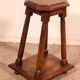 Henri II walnut stool, early 17th century