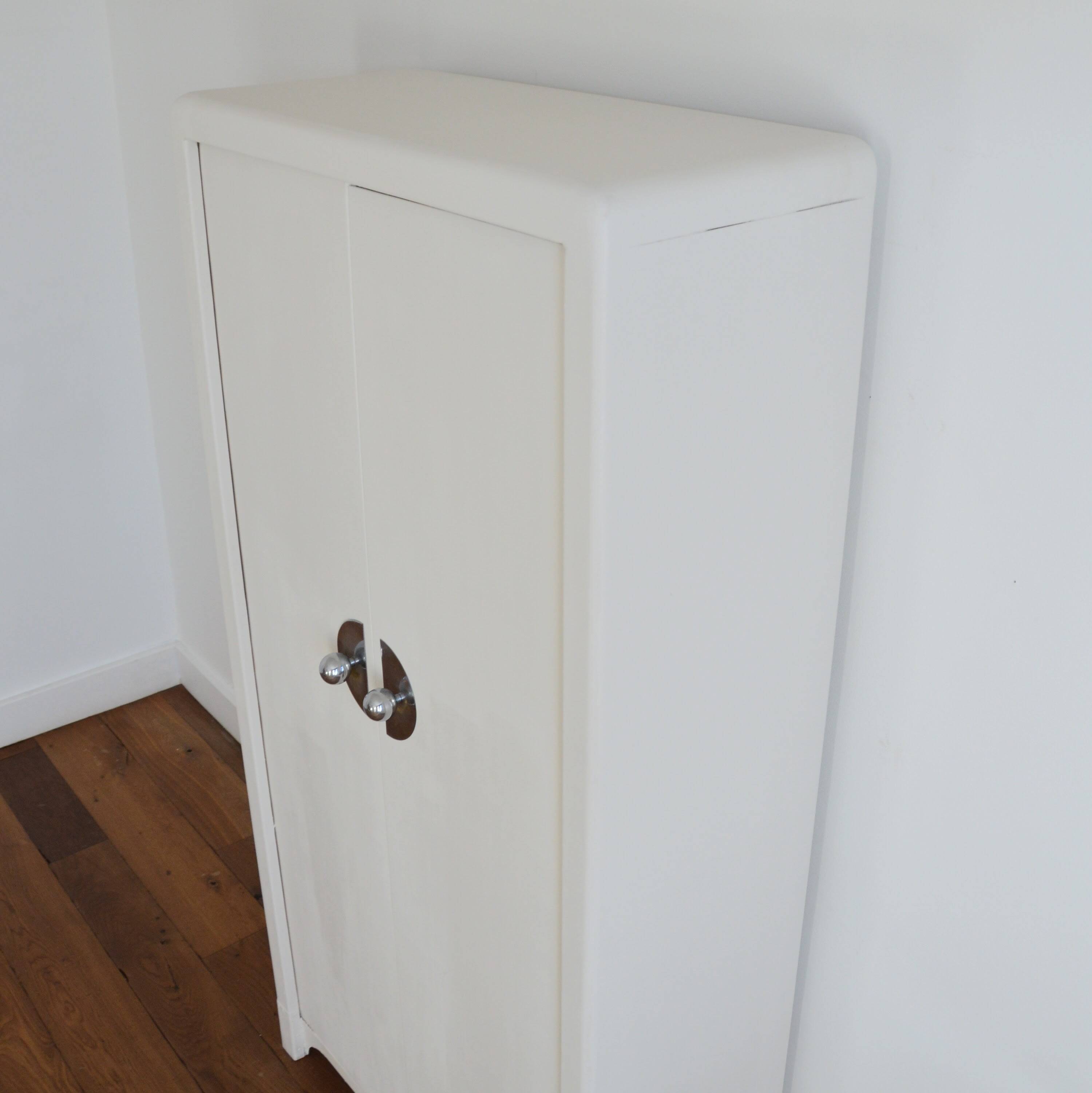 Antique Mado metal storage cabinet from the 1950s