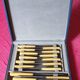 Box of 24 horn handle knives