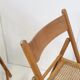 Paire de chaises pliantes vintage italiennes 1970