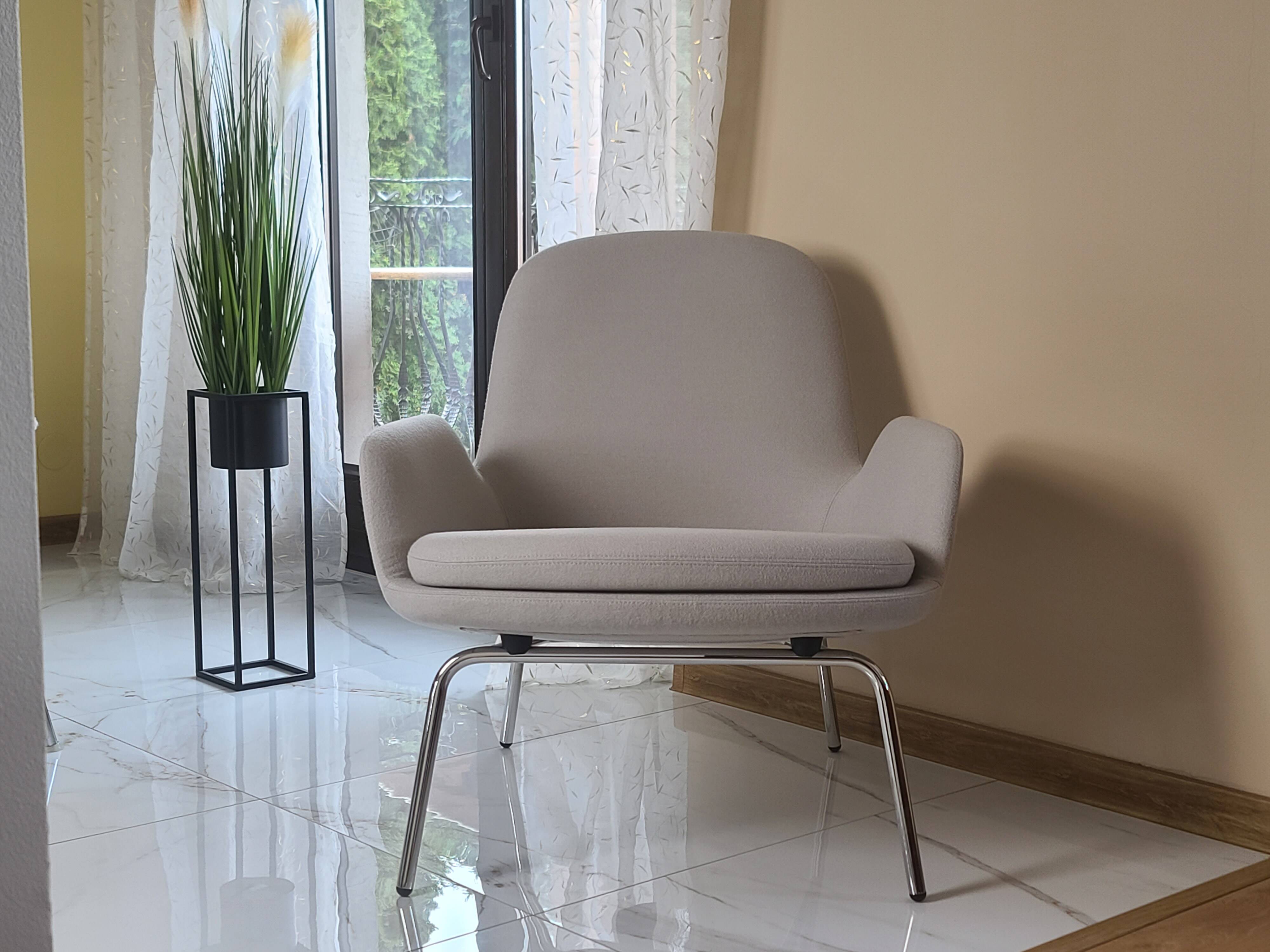 Era Lounge Chair low  chrom from Normann Copenhagen.  New!!!