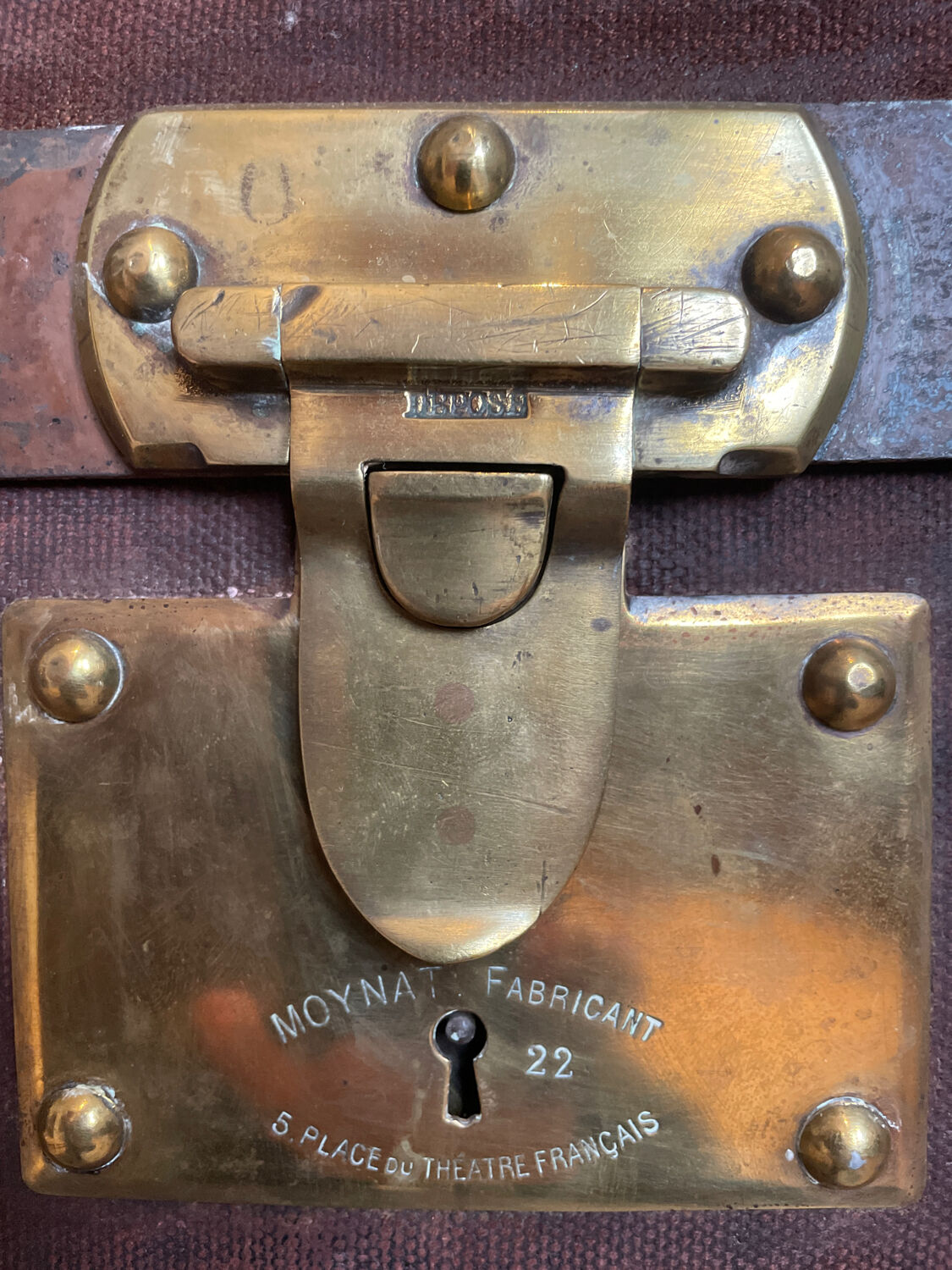 Old trunk Moynat