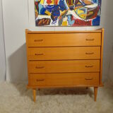 The 1960s vintage dresser stamped