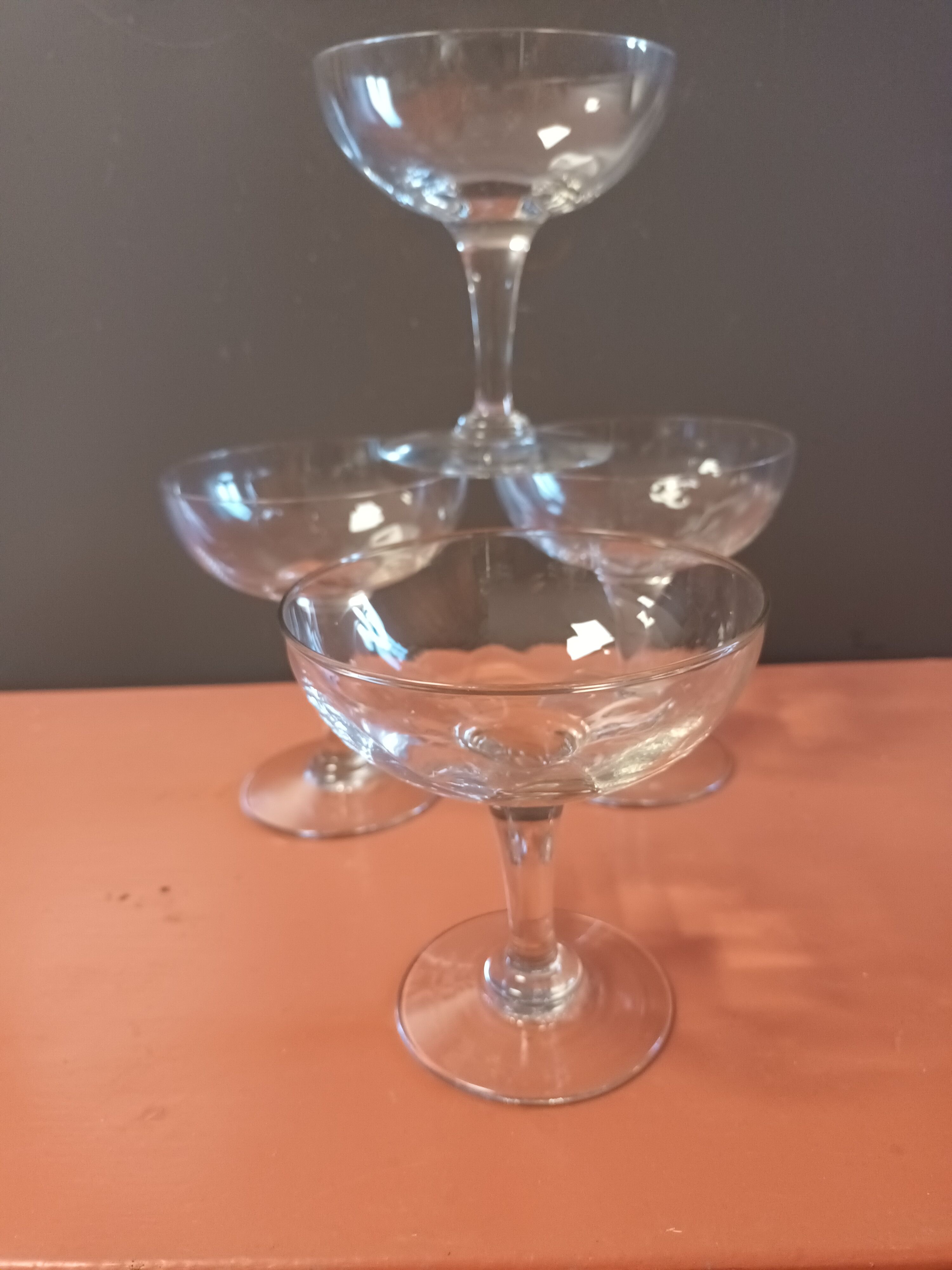 Champagne glasses