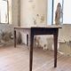 Table de ferme vintage en hêtre
