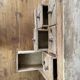 Wooden craft furniture with 9 drawers