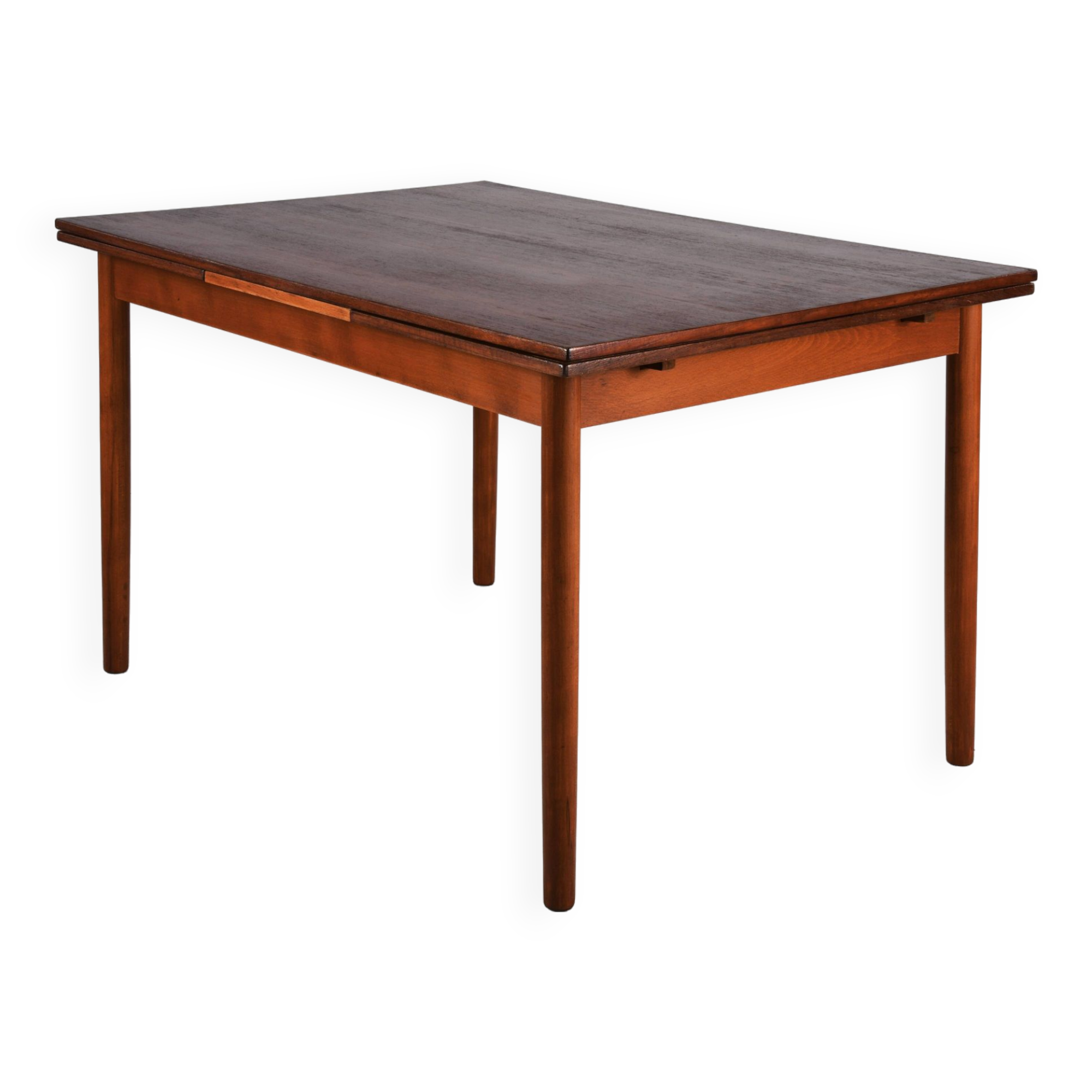 Table à manger extensible scandinave en teck