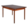 Scandinavian extendable teak dining table