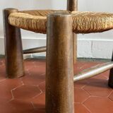 Brutalist low chair / child's chair