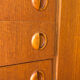 Vintage Scandinavian teak sideboard, 1960.