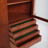 Danish teak corner cabinet - Midtjydsk Mobelfabrik