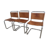 Lot de 3 chaises B33 Marcel Breuer