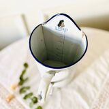 Old medical fountain in white enameled sheet metal