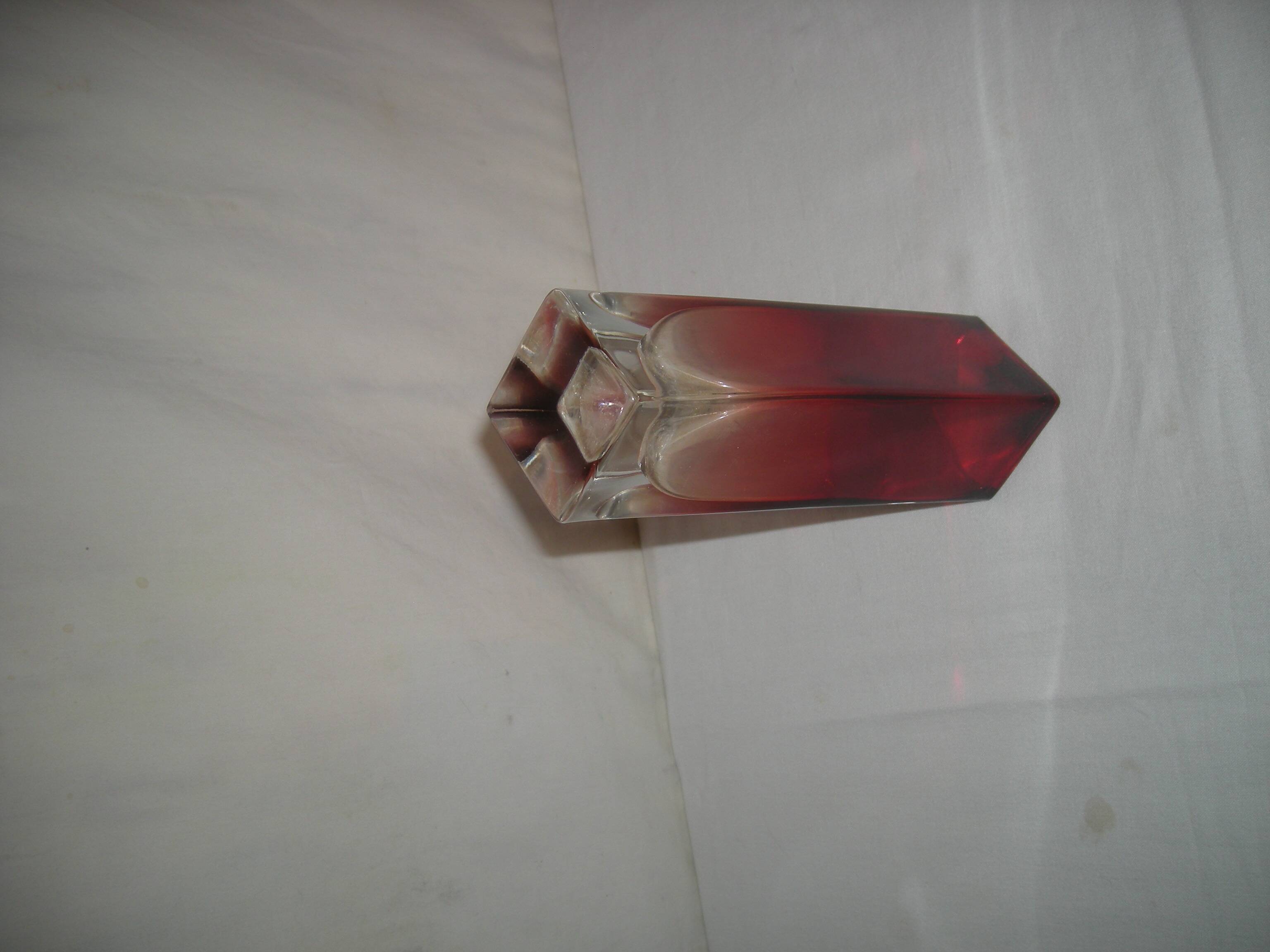 Sommerso murano vase