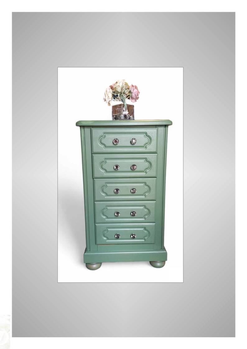 Chiffonnier, commode vintage restauré