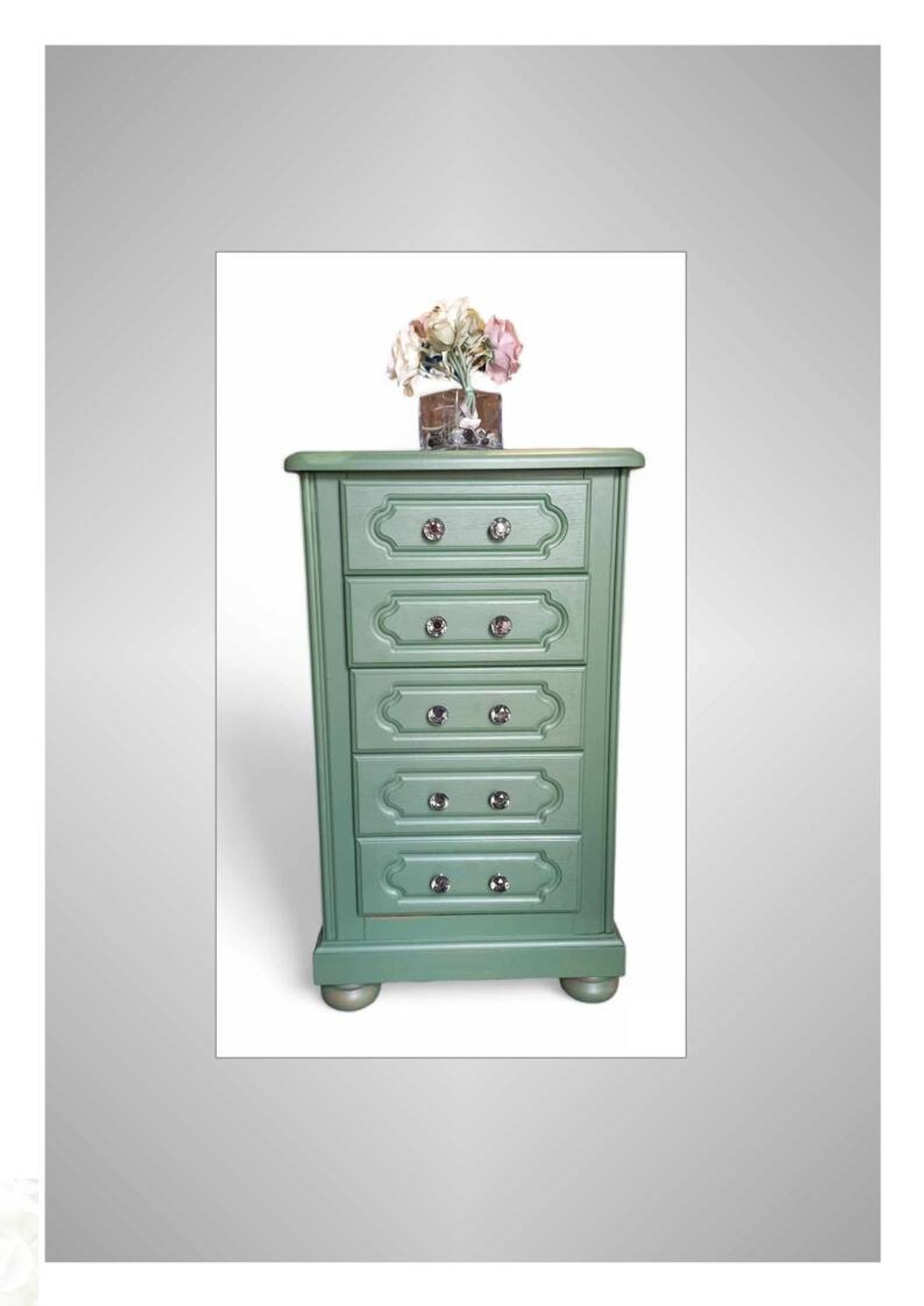 Chiffonnier, commode vintage restauré