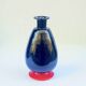 Black and red Murano glass vase by Nason & Moretti, Art Deco carafe