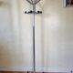 Vintage chrome metal coat rack, 70s-80s