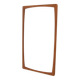 Scandinavian teak mirror, Sweden, 1960, 64cm x 37cm