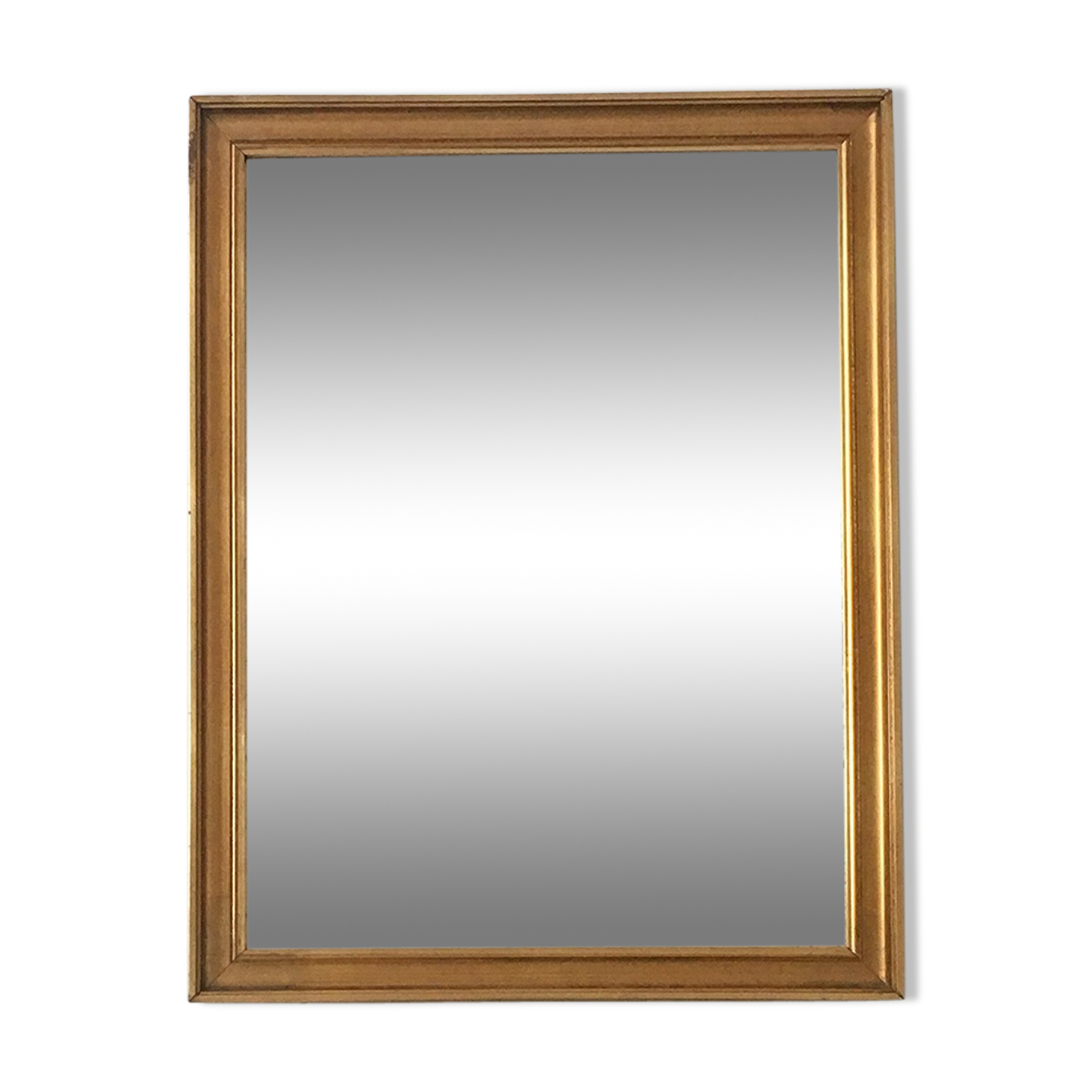 Golden vintage mirror 41x53cm