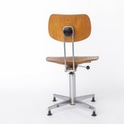 Egon Eiermann Swivel Chair for Wilde & Spieth, Bauhaus Desk Chair 1950s,