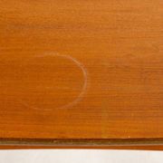 Scandinavian teak coffee table with a double top, 1950s/60s.