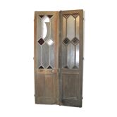 paire de portes vitrées