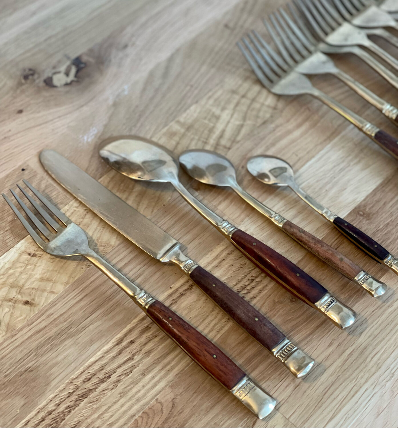 61 covered in rosewood and brass 1950