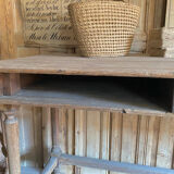 Old work table, draper