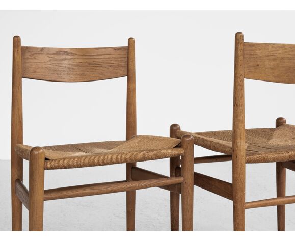 Danish CH36 chair in oak by Hans Wegner for Carl & Søn | Selency