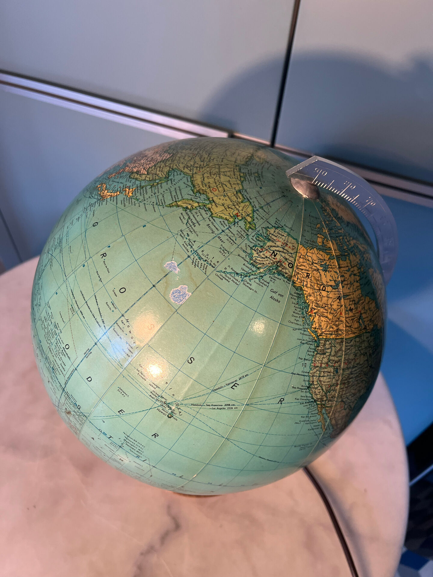 Globe terrestre JRO LUMINEUX 1960