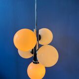 Pendant lamp chrome 70s