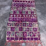 Moroccan Talsint purple rug - 193 x 324 cm